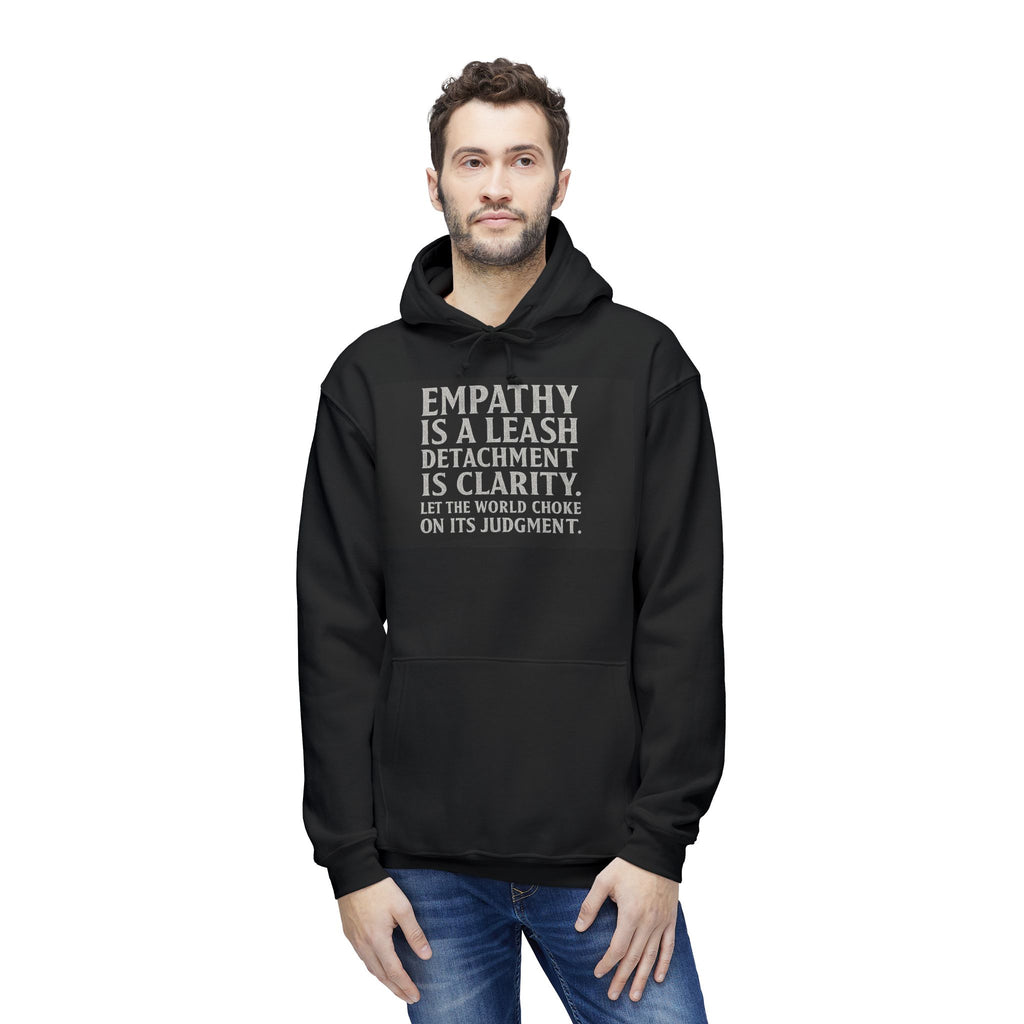 Empathy is a Leash Unisex Hooded Sweatshirt, Thoughtful Gift for Mental Health Advocates, Cozy Hoodie for Supportive Friends, Empathy [...]