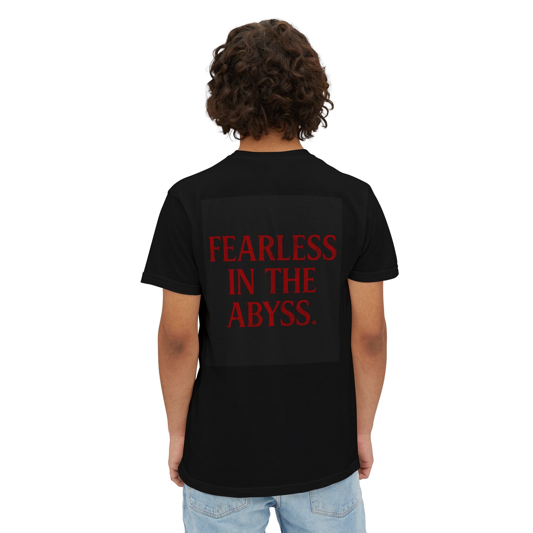 Fearless in the Abyss T-Shirt | Unisex Garment-Dyed Pocket Tee | Inspirational Casual Wear, Motivational Gift, Everyday Style, Trendy [...]
