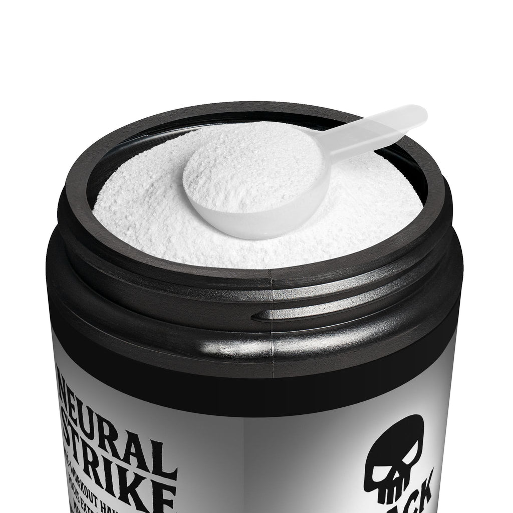 BLACK FUEL LABS , Neural Strike Pre-Workout Supplement, Fruit Punch (204g, 7.1oz)