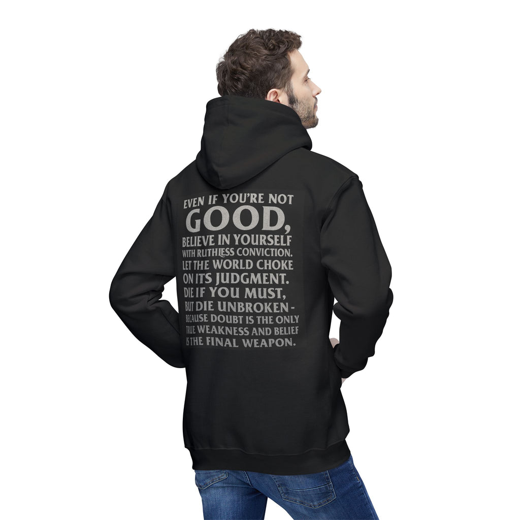 Psyko Club  Unisex Hooded Sweatshirt, Motivational Hoodie for Self-Belief, Gift for Friends, Cozy Casual Wear, Ideal for Year-Round